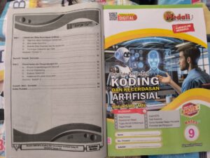 Distributor/Supplier/Penyedia/Jual LKS Koding dan Kecerdasan Artifisial Kelas 9 Medali – Pilihan Tepat untuk Pembelajaran Kurikulum Merdeka (WA Best Choice Bookstore: 0857-3045-3518)