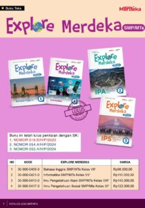 Penyedia/Supplier/Distributor/Agen/Jual Buku Teks Explore Merdeka SMP/MTs Penerbit Duta