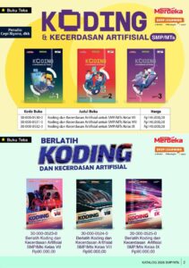 Penyedia/Supplier/Distributor/Agen/Jual Buku Koding dan Kecerdasan Artifisial SMP/MTs Penerbit Duta: Solusi Pembelajaran Digital di Era Kurikulum Merdeka