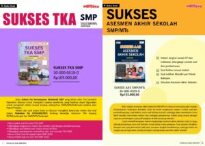 Penyedia/Supplier/Distributor/Agen/Jual Buku Sukses TKA SMP dan Sukses AAS SMP/MTs Penerbit Duta: Solusi Lengkap Persiapan Asesmen Kurikulum Merdeka