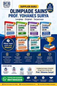 SUPPLIER BUKU OLIMPIADE SAINS PROF. YOHANES SURYA