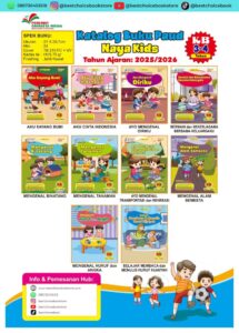 Penyedia/Supplier/Distributor/Agen/Jual Buku Playgroup Naya Kids 2025/2026: Buku KB Usia 3–4 Tahun Terbaik untuk Pembelajaran Anak