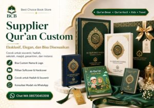 Supplier Qur’an Custom untuk Souvenir, Sekolah, Masjid & Instansi | BCB