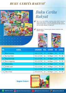 Penyedia/Supplier/Distributor/Agen/Jual Cerita Rakyat Indonesia: Menggali Warisan Budaya Melalui Buku Cerita Rakyat Indonesia