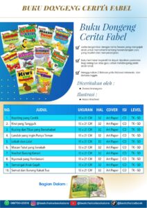 Penyedia/Supplier/Distributor/Agen/Jual Buku Dongeng Cerita Fabel: Media Edukasi Anak yang Menyenangkan dan Penuh Nilai Moral