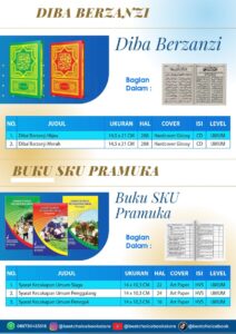Penyedia/Supplier/Distributor/Agen/Jual Buku Diba Barzanji & Buku SKU Pramuka Lengkap – Solusi Kebutuhan Pendidikan dan Keagamaan