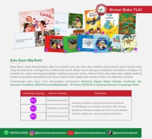 Penyedia/Supplier/Distributor/Agen/Jual Buku Besar YLAI (Big Book): Solusi Efektif Meningkatkan Literasi Anak di Sekolah Dasar
