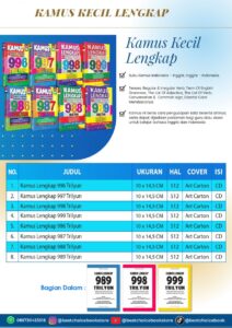 Penyedia/Supplier/Distributor/Agen/Jual Kamus Kecil Lengkap: Solusi Praktis Belajar Bahasa Inggris & Indonesia untuk Semua Kalangan
