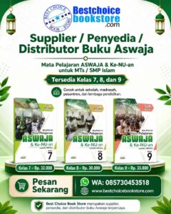 Supplier / Penyedia / Distributor Buku Aswaja untuk MTs & SMP Islam